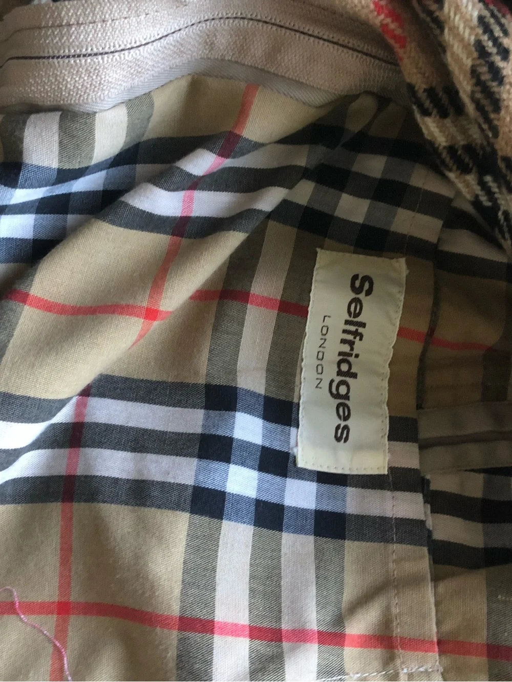 Burberry Beige Double-Breasted Trench Coat - Picture 5 of 13